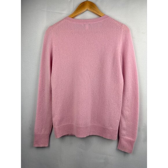 Nordstrom Womens Pink Cashmere Sweater Size S - Picture 3 of 5